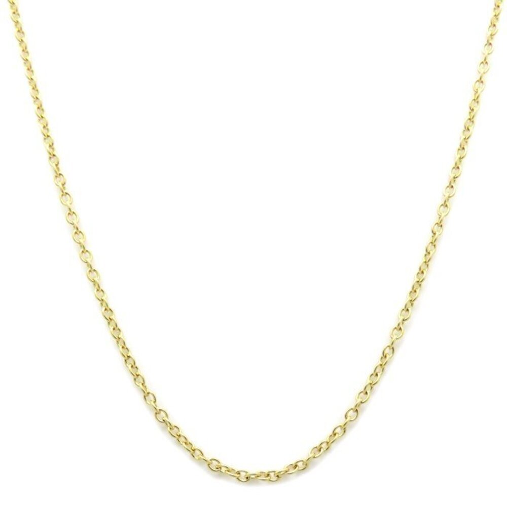 TIFFANY&Co. Tiffany Chain Necklace 40.5cm K18YG Women's 295644